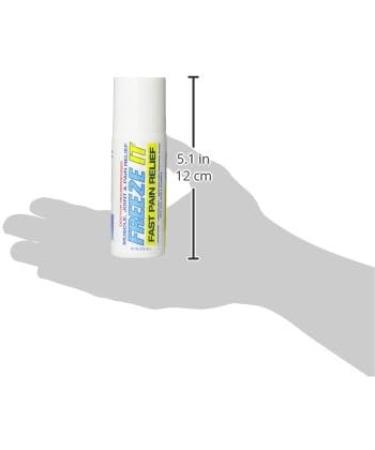 Freeze It Advanced Therapy Gel Roll-On 3 oz - Fast Relief for Pain and Inflammation - Buy Online on GoSupps.com