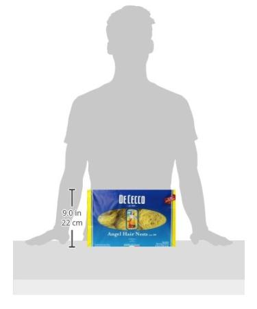 De Cecco Semolina Pasta  Angel Hair Nests No. 209  8.8 Ounce (Pack of 5) - Buy Online on GoSupps.com