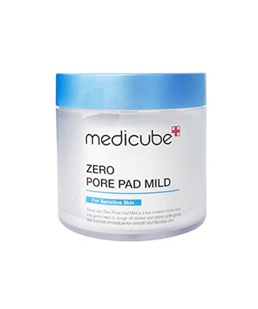 MEDICUBE: ZERO PORE PAD MILD  70pads in One bottle. : FOR SENSITIVE SKIN