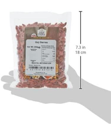 Old India Goji Berries 250g - Buy Online on GoSupps.com