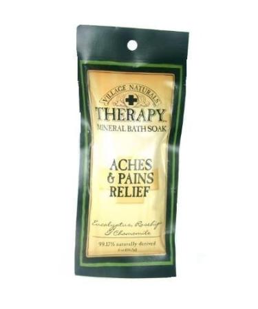 Village Naturals Stress & Tension Relief Mineral Bath Soak 2 Oz Sampler - Relax and Unwind with Soothing Blend - Buy Online on GoSupps.com