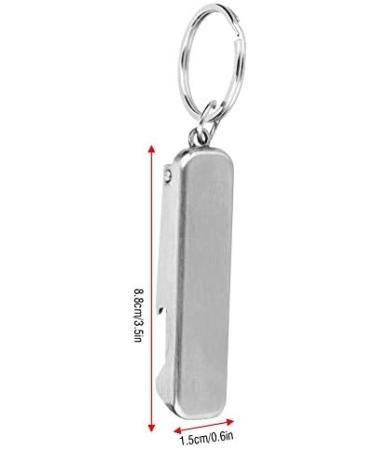 VGEBY Keyring Nail Clipper - 2 in 1 Stainless Steel Nail Cutter & Manicure Trimmer for Easy Travel | International Shipping Available - Buy Online on GoSupps.com