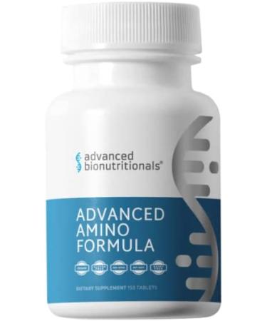 Advanced Bionutritionals PerfectAmino Formula, Build New and Stronger Muscles, Increase Energy and Stamina, Vegan Amino Supplements, Manufactured in the USA, 150 Tablets 150 Count (Pack of 1)