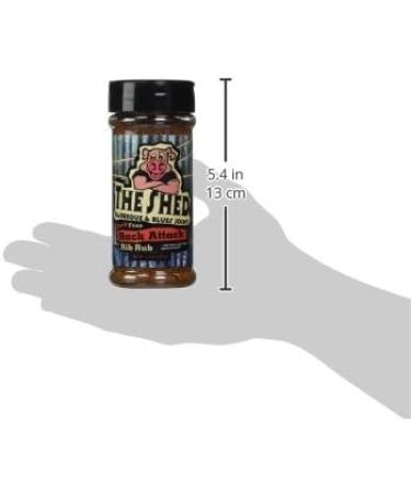 Shed 'Rack Attack' Rib Rub - 147g (5.2 oz) | BBQ Seasoning for Perfect Ribs - Buy Online on GoSupps.com