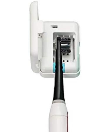 LAUGHERER Portable UV Toothbrush Sterilizer - Electric Toothbrush Sanitizer for Home & Travel Kills 99.9% of Germs - Buy Online on GoSupps.com