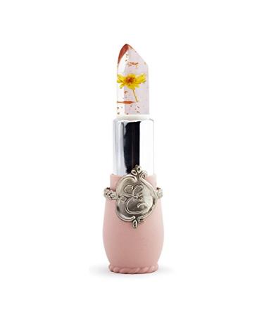Beauty Flower Jelly Temperature Change Color Makeup Lemon yellow
