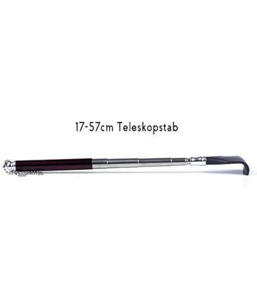 Lewanda PREMIUM Extendable Telescopic Back Scratcher - Stainless Steel Red 35cm | Manual Adjustable Scratching Hand Tool for Itching Relief - Buy Online on GoSupps.com