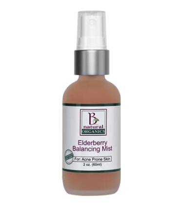Be Natural Organics Elderberry Balancing Mist 2 Oz (60 ml)