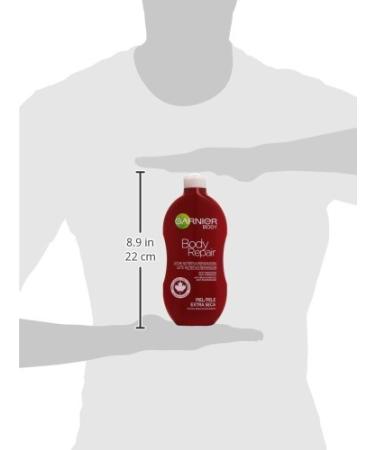Garnier Body Repair Milk Nutrition 400ml Intense Hydration & Skin Nourishment for All Skin Types | International Shipping Available - Buy Online on GoSupps.com
