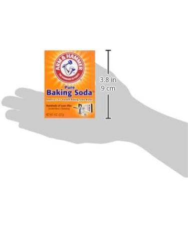 Arm and Hammer Baking Soda 227g - Pure Baking Powder for Cleaning - 1 Pack - Buy Online on GoSupps.com