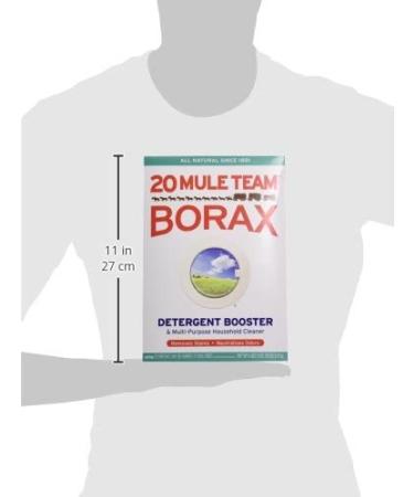 Borax 20 Mule Team Detergent Booster 65 Oz - Laundry Cleaning Power - Buy Online on GoSupps.com
