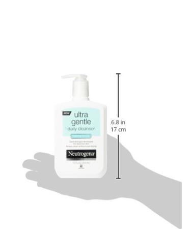 Neutrogena Ultra Gentle Daily Cleanser Foaming Formula - 12 fl oz (354 ml) | Gentle Skin Cleansing - Buy Online on GoSupps.com