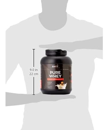  Eafit EAFIT Pure Whey Caramel 750 g - Muscle Growth - Whey Protein - Fast Assimilation - Amino Acids and Digestive Enzymes - High Amino Complex - Certified Anti-Doping - Buy Online on GoSupps.com