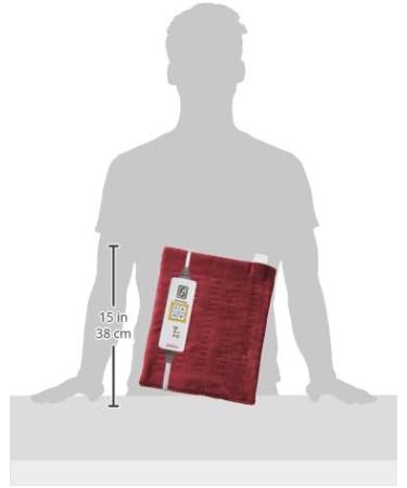 Sunbeam Xpressheat Heating Pad Garnet Red - 12 x 15 inches - Buy Online on GoSupps.com