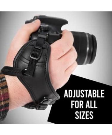 Camera Wrist Strap - Secure Hand Grip for Sony & Canon DSLR Cameras - Buy Online on GoSupps.com