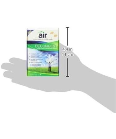 Air Decongest Advanced Nasal Breathing Aid - 12 Count Pack - Fast Relief for Congestion - Buy Online on GoSupps.com
