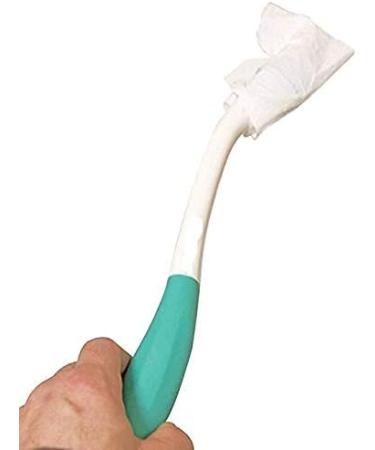 Toilet Aids Tools Long Reach Comfort Wipe Extends Your Reach Over 15" Grips Toilet Paper or Pre-Moistened Wipes - Buy Online on GoSupps.com