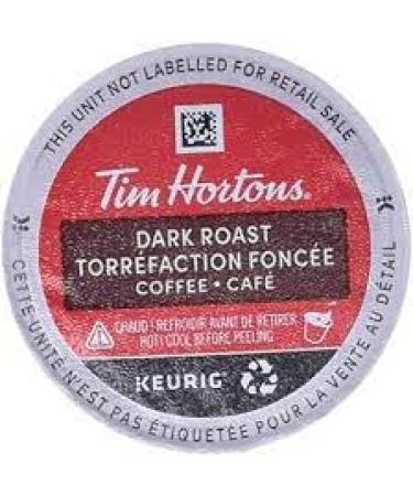 Tim Hortons Single Serve Coffee Dark Roast 2x80 160 K-Cup Pods - Keurig Certified