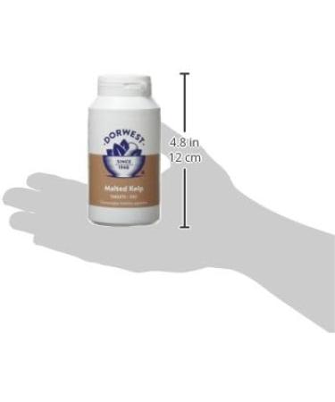 Dorwest Herbs Malted Kelp Tablets for Dogs and Cats 200 Tablets - Buy Online on GoSupps.com