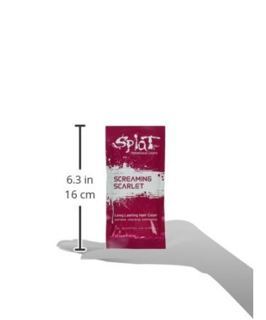 Buy Splat Hair Color 1.5 Oz Individual Packs - Screaming Scarlet | International Shipping Available - Buy Online on GoSupps.com