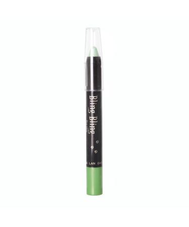 15 Colors Pearlescent Eyeshadow Pencil Waterproof Long Lasting Glitter Shimmer Eye Shadow Pen Eyeliner Stick Eyes Makeup Tools (Color : 12)