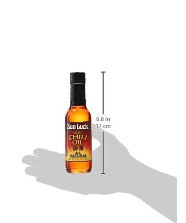 Sun Luck Chili Oil 5 oz - Spicy Condiment for Asian Cuisine - Buy Online on GoSupps.com