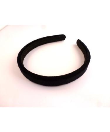 Ci Ci - 15mm Black Velvet Headband Hairband Hairband