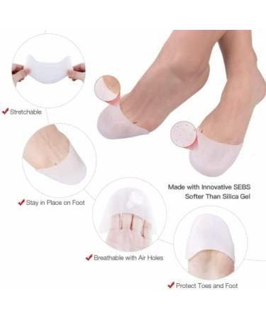 Buy Saraoriginalhop Silicone Gel Toe Protection - Forefoot Pads for Peak & Ballet Shoes | Ultimate Comfort & Support - Buy Online on GoSupps.com