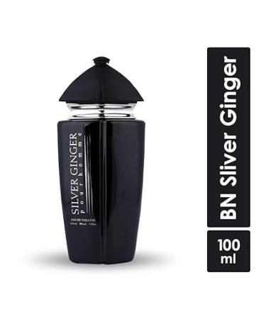 Silver Ginger Long Lasting Men Perfume Aquatic Fresh & Woody Soothing Fragrance | 100ml - Buy Online on GoSupps.com