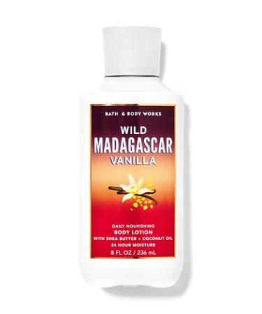 Bath Body Wild Madagascar Vanilla Nourishing Body Lotion 8 fl Oz