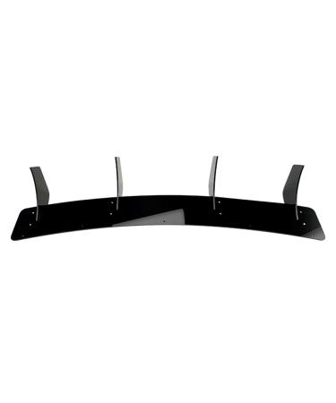 GZYF Black Rear Bumper Lip Spoilers Splitter Diffuser Protector ABS Car Bumper Diffuser Shark Fin Diffuser for Benz CLA Class W117 C117 CLA180 CLA220 CLA250 CLA260 CLA200 CLA45 AMG Sedan