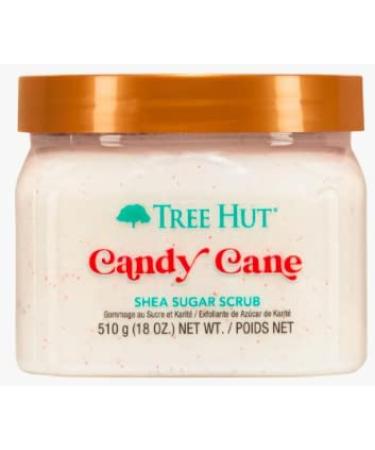 Tree Hut Holiday Candy Cane Shea Sugar Scrub 18 oz (SET OF 2) 1.12 Pound (Pack of 2)