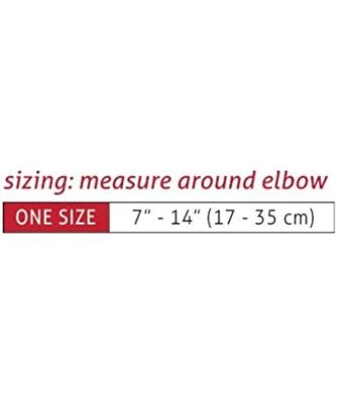 Mueller Tennis Elbow Support - Black - One Size Fits Most - Pack of 1 - Buy Online on GoSupps.com