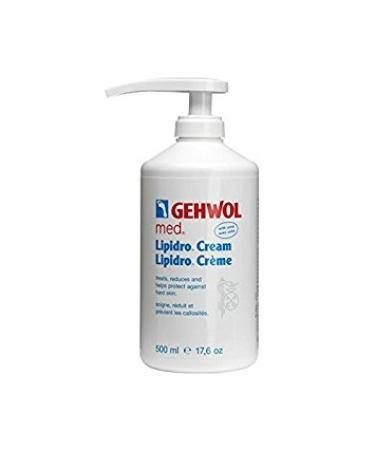 GEHWOL med. Lipidro foot cream intensive care for sensitive skin 500 ml dispenser 500 g (1 pack)