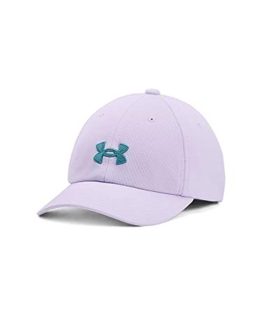 Under Armour Girls' Blitzing Cap Adjustable (515) Nebula Purple / / Glacier Blue One Size