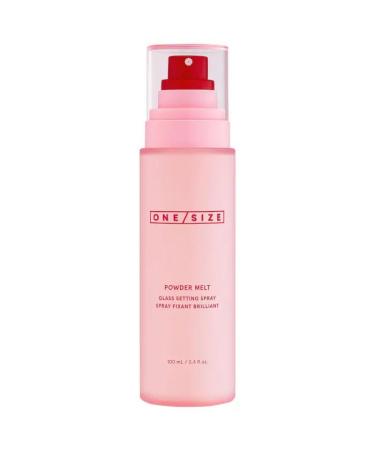 O/S by P-Starr - Powder Melt Glass Setting Spray Hydrating Makeup wear up to 12 hours Ultra-Smooth Finish- Size: (3.4 oz/100 mL)