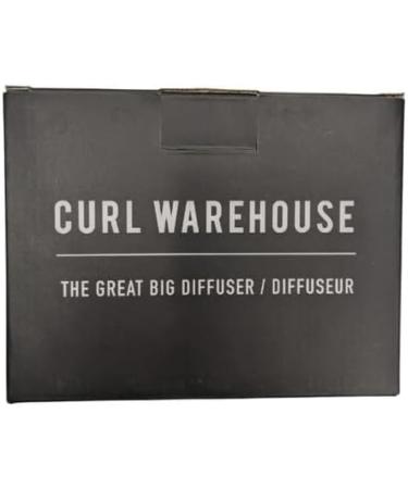 The Great Big Diffuser - Curl Warehouse Extra Large Diffuser for Curly Hair for Volume and Definition on Natural Curls Even Heat Distribution Large Size Similar to Black Orchid - Fits SnozzlePro Universal Adapter - Buy Online on GoSupps.com