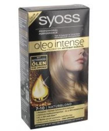 Syoss OLEO Intense Hair Colour 7-10 Natural Blonde 115 ml