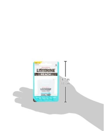 Buy Listerine Dental Floss Cool Mint - Fresh Breath & Effective Oral Care | International Shipping Available - Buy Online on GoSupps.com