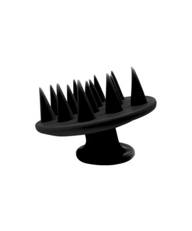 Scalp massager shampoo brush head shampoo comb scalp massage tool health styling tool silicone portable shampoo brush (color: 4) (color: 4)