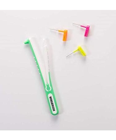 WINGBRUSH Interdental Brush Refill Set - 8 M/L (ISO 3) | Interchangeable Brushes + Travel Case | Featured in The Lion's Den - Shop Now! - Buy Online on GoSupps.com