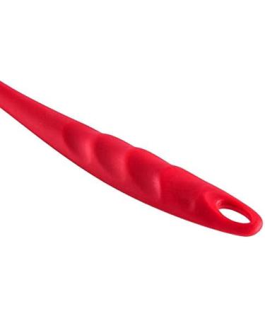 Bumdenuu Silicone Dishwasher Brush with Long Handle (Red) - Buy Online on GoSupps.com