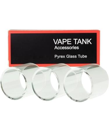 Buy BMTICK 2PCS Clear Glass Replacement Tube for SMOK TFV12 Baby Prince & Stick P25/X-PRIV - 5ml Capacity + Cleaning Cloth - Buy Online on GoSupps.com