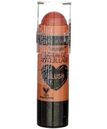 Wet n Wild MegaGlo Blush Stick - Peach Bums (0.21 oz) | Creamy, Long-Lasting Color - Buy Online on GoSupps.com