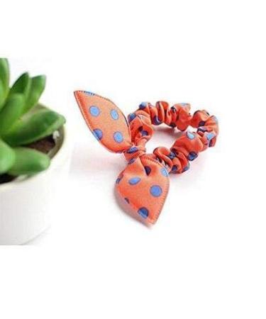 20 Cute Rabbit Ears Hair Bands - Elastic Ponytail Holders for Women & Girls - Colorful Stretch Hair Ties & Accessories - Buy Online on GoSupps.com