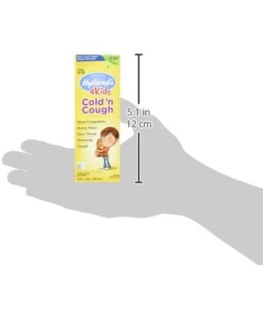 Hyland's Cold 'n Cough Supplement for Kids 4oz - Natural Relief for Children - Buy Online on GoSupps.com