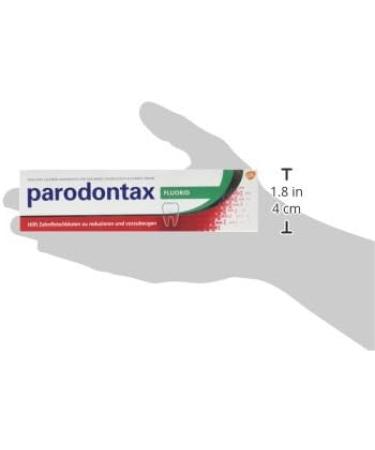 Buy Parodontax Fluoride Toothpaste 75ml - Best for Healthy Gums & Fresh Breath | International Shipping Available - Buy Online on GoSupps.com