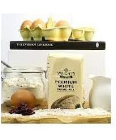 Wright's | Bread Mix Premium White 500g | Baking Success Guaranteed | Suitable for Vegetarians - Buy Online on GoSupps.com