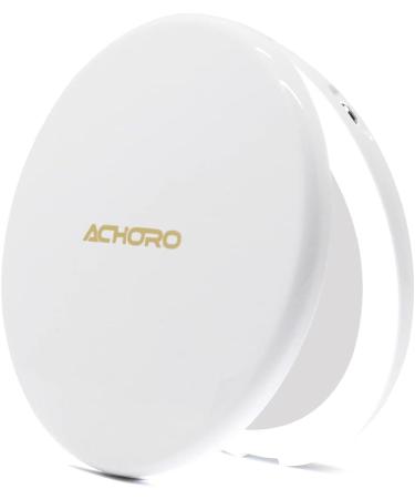 ACHORO Travel Makeup Mirror - 5X Magnifier, LED Lighted, Dimmable & Rechargeable Beauty Mirror - Buy Online on GoSupps.com