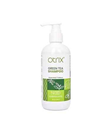 Green Tea Hair Shampoo for Growth & Damage Repair 300ml Bottle Antioxidant Rich Cleanser for Women & Men
